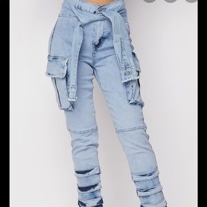 Minaa Monroe Tie Waist Pants